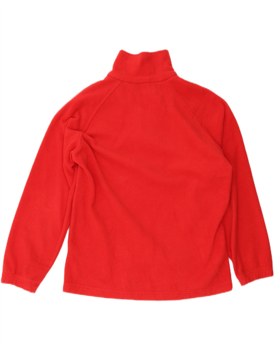 Kappa herre lynlås hals fleece jumper medium rød polyester