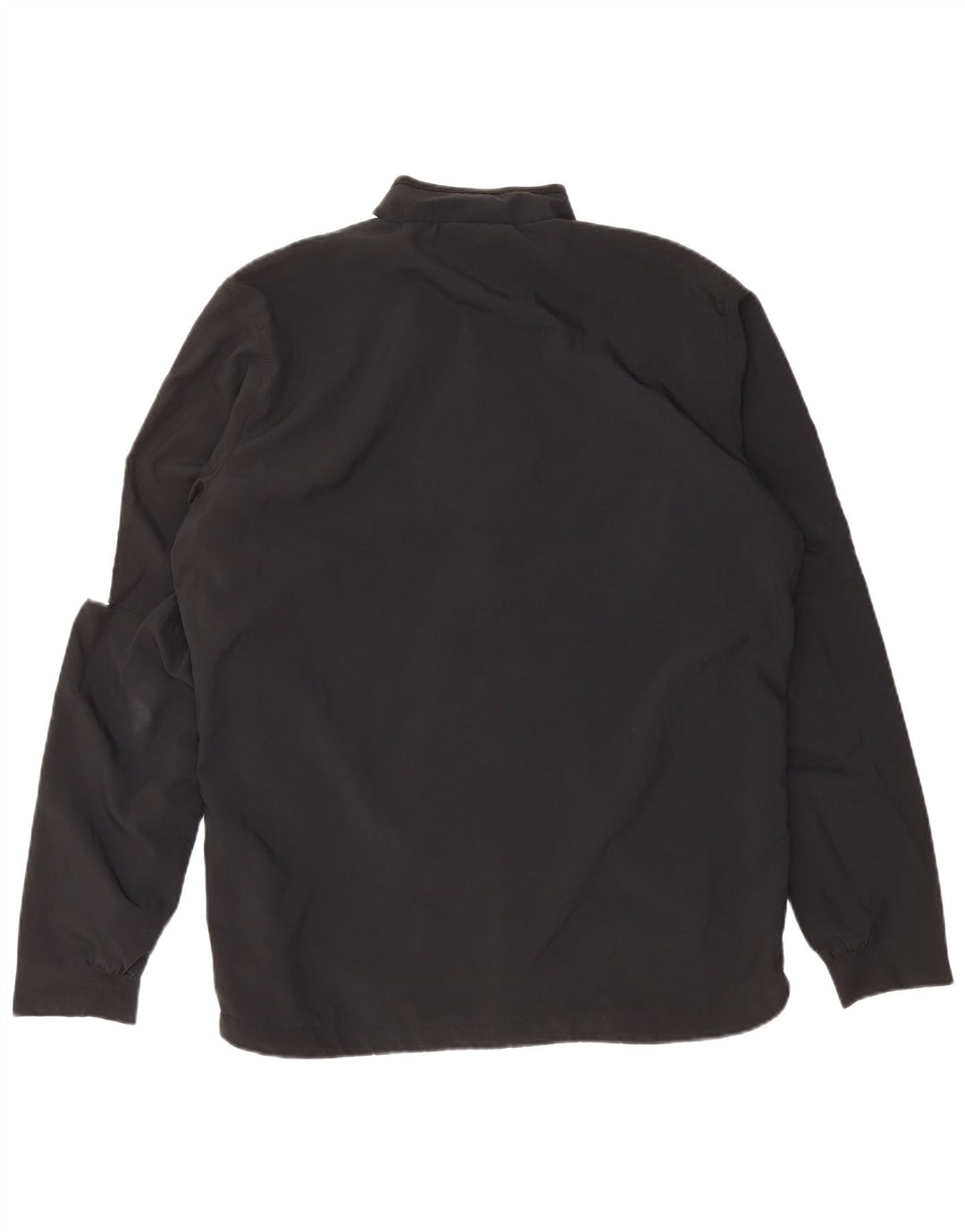 NIKE Mens Dri Fit Rain Jacket UK 40 Large Black Colourblock Polyester