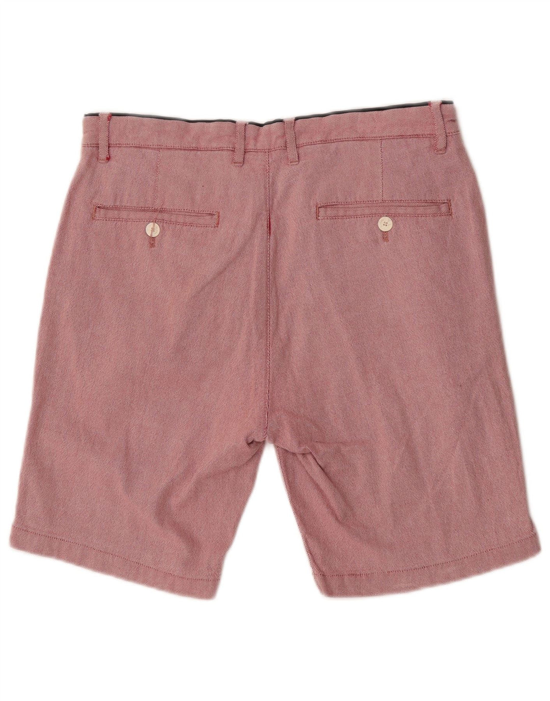 Zara Herre Chino Shorts IT 42 Large W32 Pink Bomuld