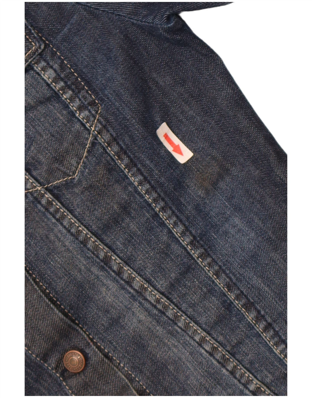 Levi's piger denimjakke 13-14 år marineblå bomuld