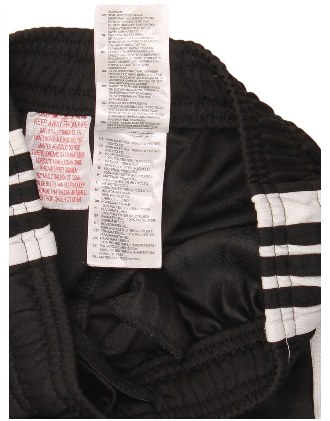 Adidas Boys Aeroready Tracksuit Bukser 9-10 år Sort polyester