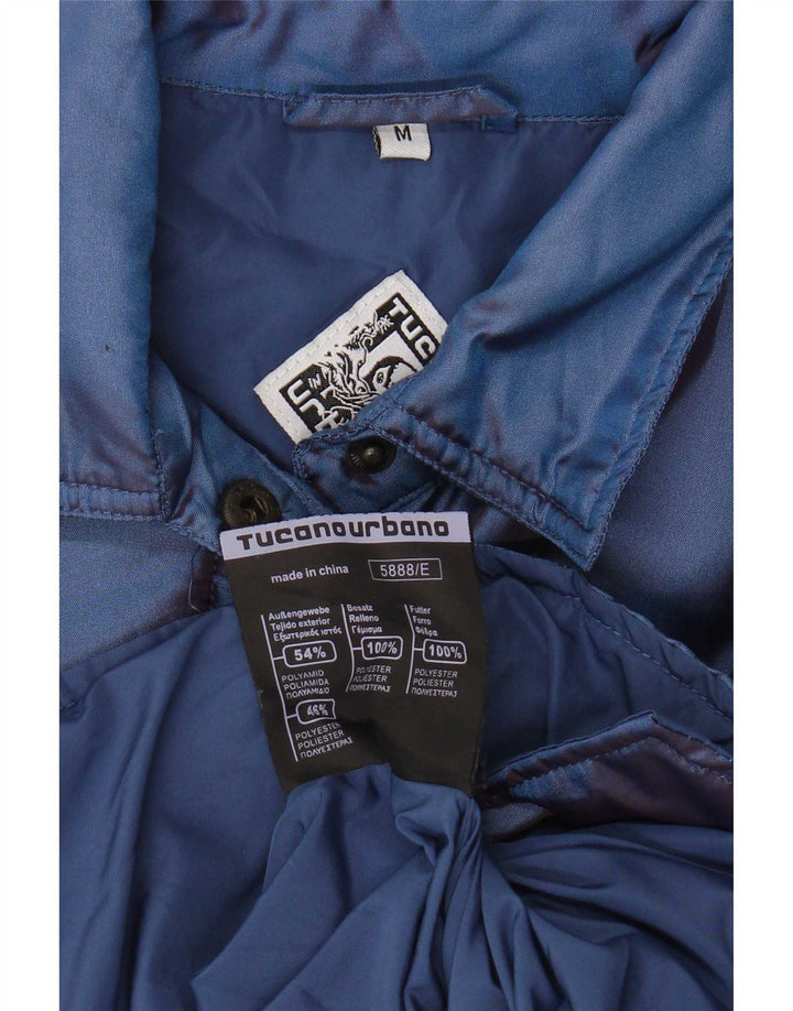 Tucano Urbano Dame Polstret Jakke UK 14 Medium Blue Polyamide