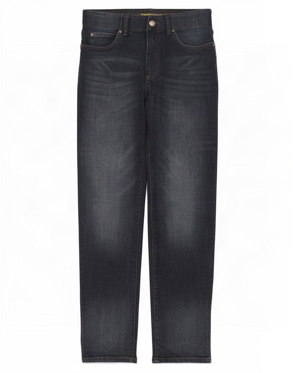 Lee Mens Extreme Motion Straight Tapered Jeans W32 L32 Blå Bomuld
