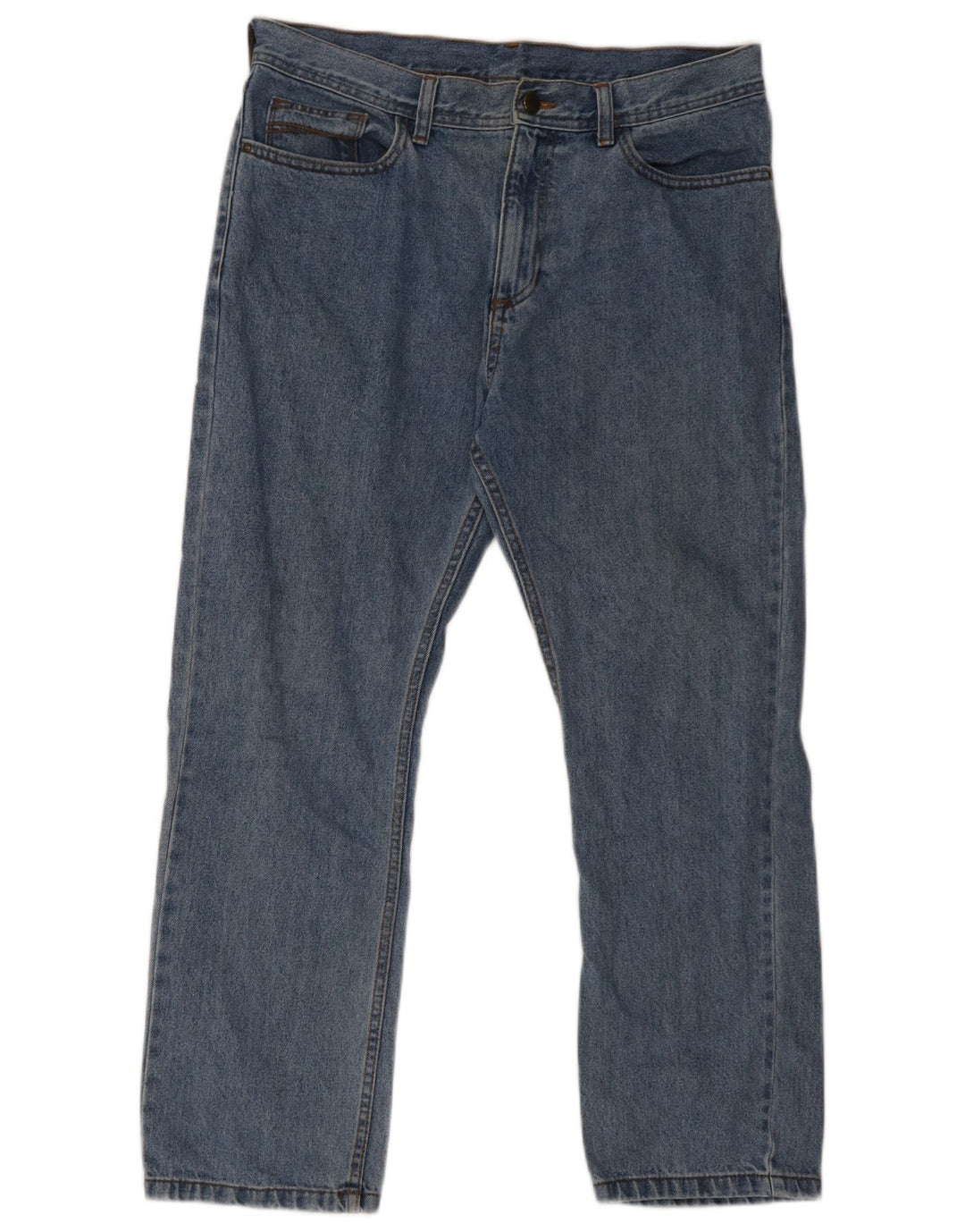 Marks & Spencer Straight Jeans til mænd W34 L29 blå bomuld