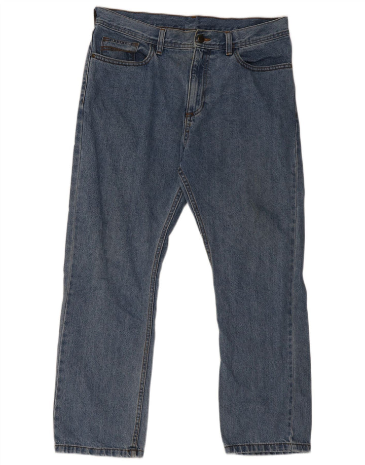 Marks & Spencer Straight Jeans til mænd W34 L29 blå bomuld