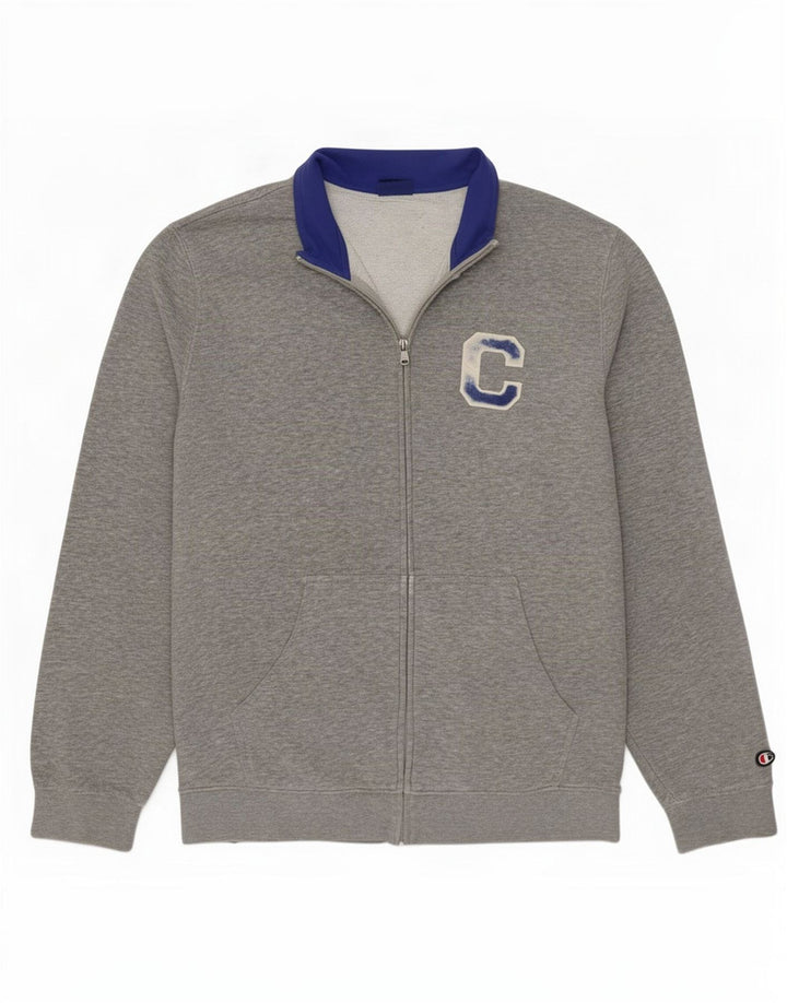 Champion Træningsdragt til mænd Topjakke XL Grå Flecked Polyester