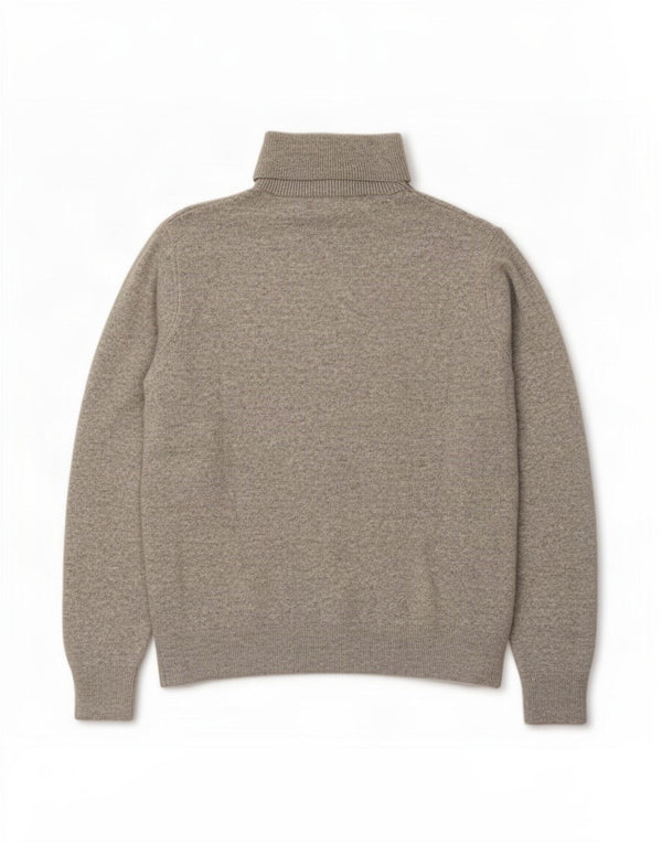 Marks & Spencer Womens Oversized Roll Neck Jumper Sweater UK 10 Small Grey