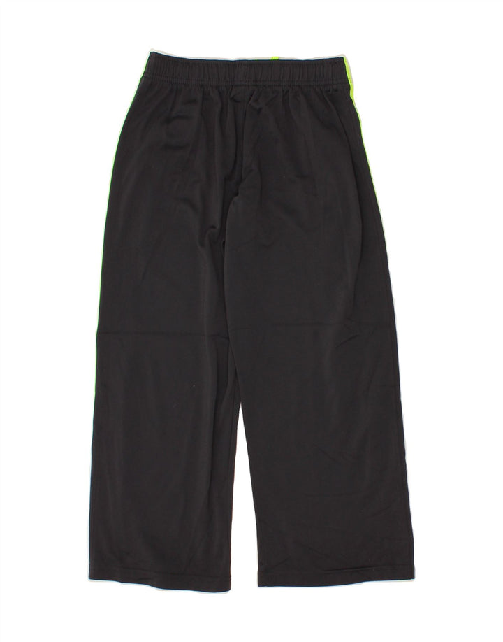 NIKE Girls Tracksuit Trousers 8-9 Years Small Grey Colourblock Polyester Vintage Nike and Second-Hand Nike from Messina Hembry 