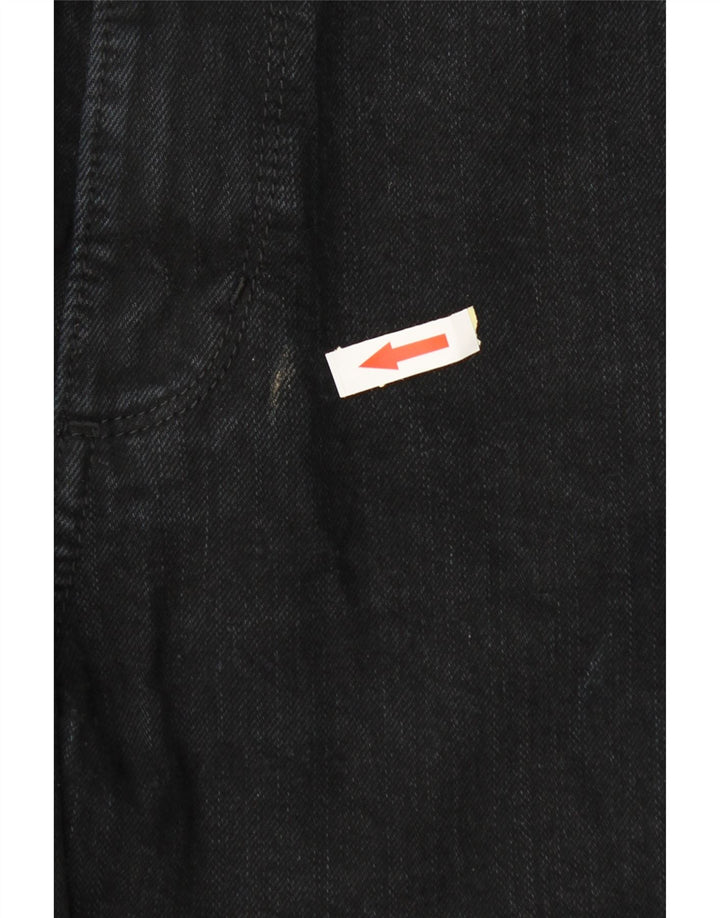Marks & Spencer Straight Jeans til mænd W36 L26 sort bomuld