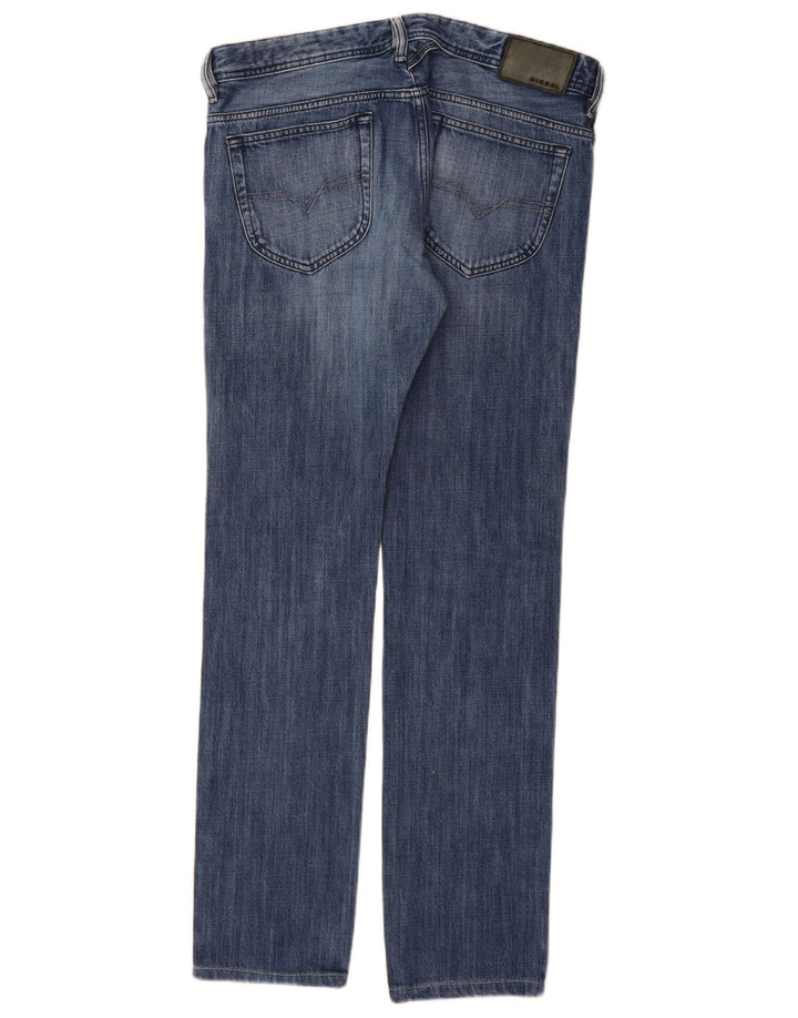 Diesel Herre Slim Jeans W32 L32 Blå Bomuld