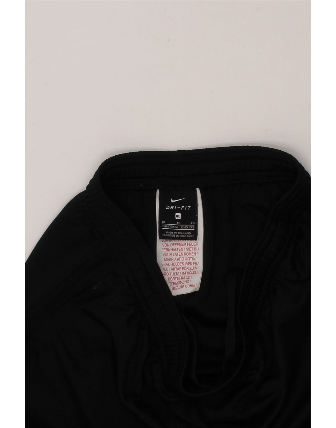 ADIDAS Boys Dri Fit Tracksuit Trousers 13-14 Years XL  Black Polyester Vintage Adidas and Second-Hand Adidas from Messina Hembry 