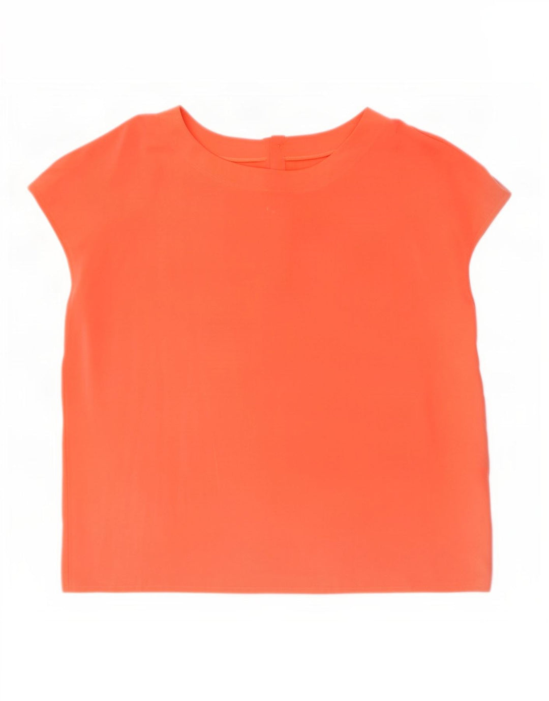 Vintage damebluse top UK 18 XL Orange