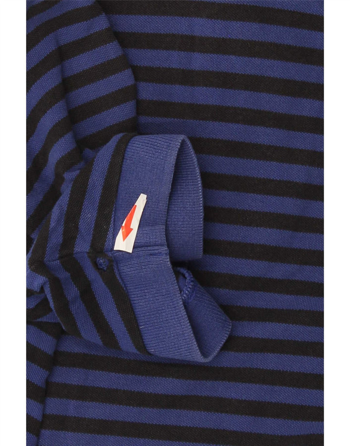 Nike Herre Inter Milan Polo Shirt Medium Navyblå Stribet bomuld