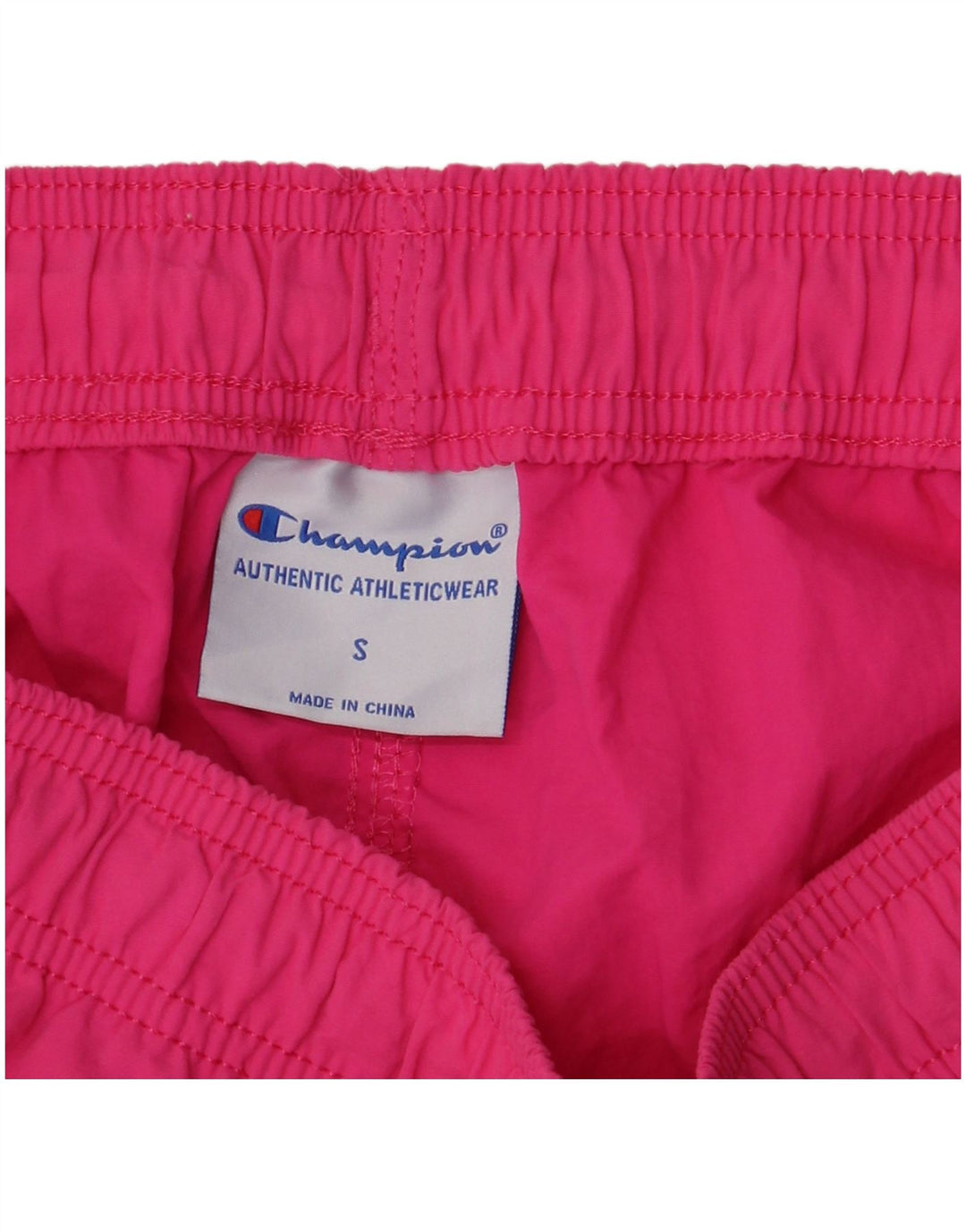 Champion Herre grafiske sportsshorts Small Pink Nylon