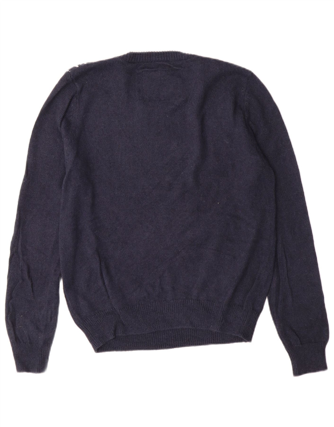 JACK WILLS Dame sweater med rund hals DK 12 Medium Navy Blue