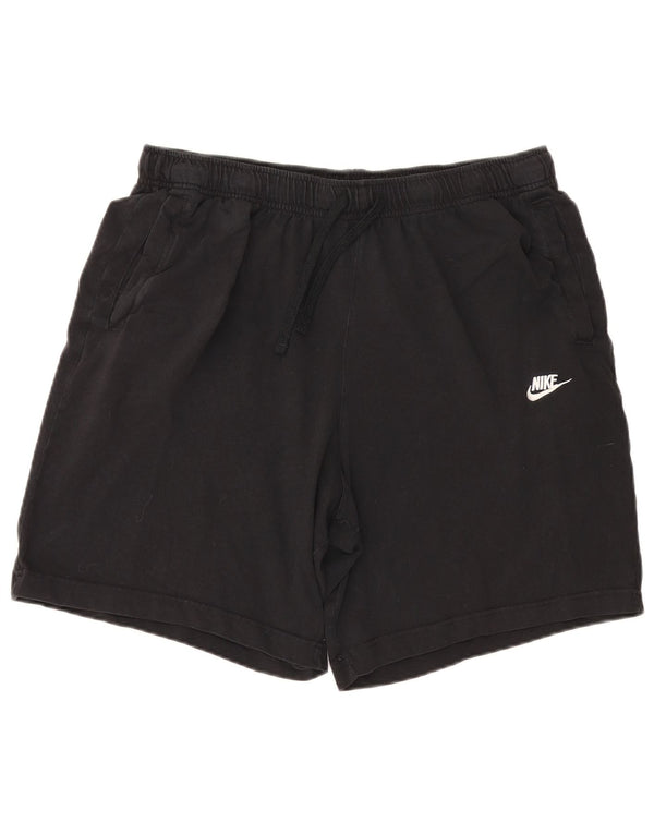 Nike herre sportsshorts 2XL sort bomuld