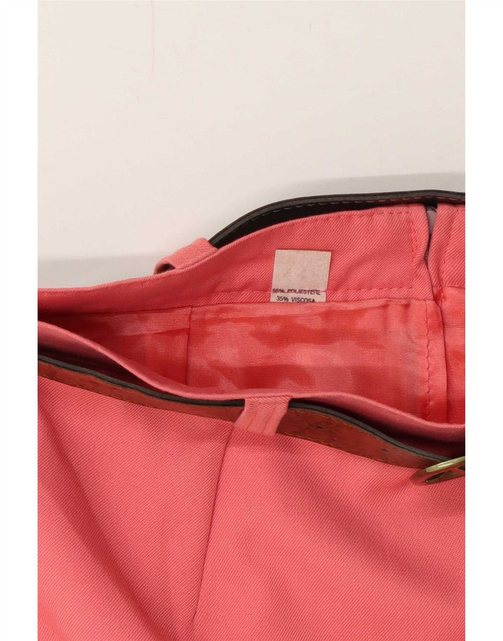 Vintage kvinders blyantnederdel Medium W28 Pink polyester
