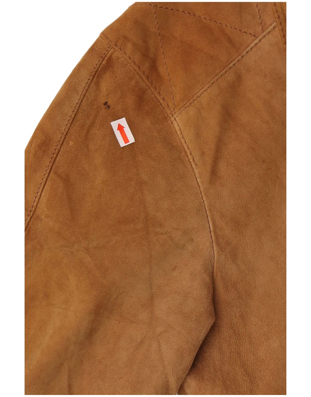 Vintage Bomber Ruskindsjakke til mænd IT 44 XS Brun