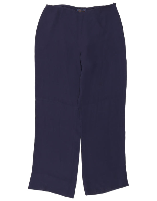 Luisa Spagnoli Lige Casual Bukser IT 48 XL W32 L31 Marineblå
