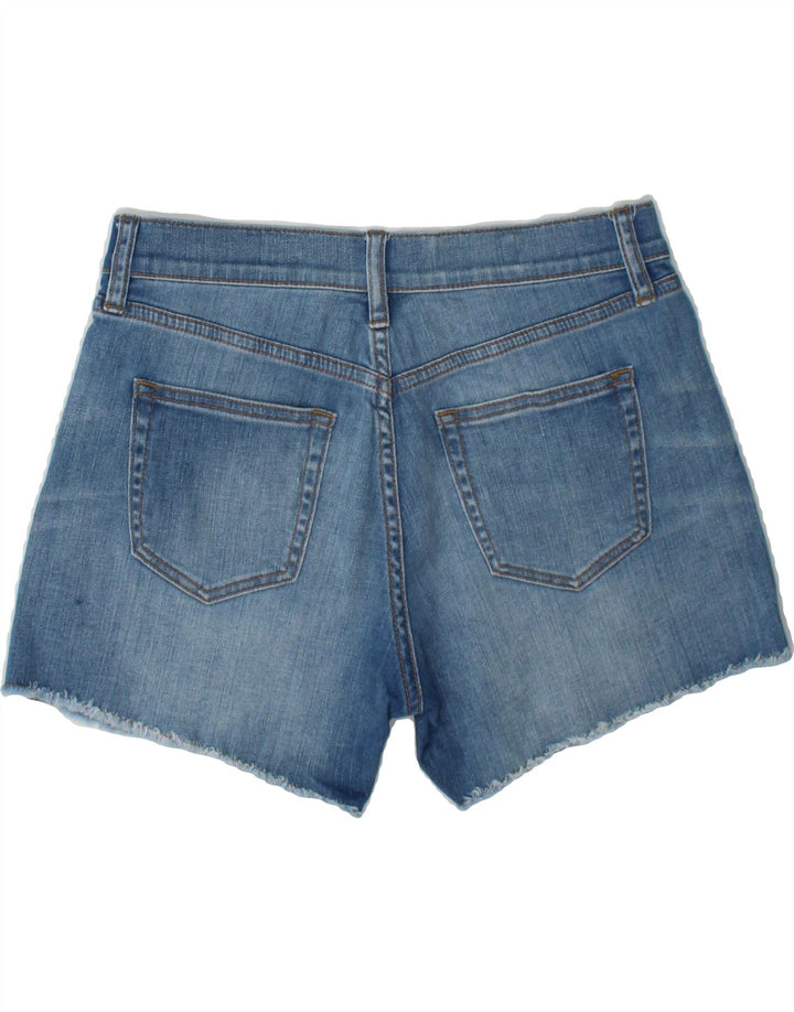 J. CREW Womens Indigo Denim Shorts W27 Small Blue Cotton Vintage J. Crew and Second-Hand J. Crew from Messina Hembry 