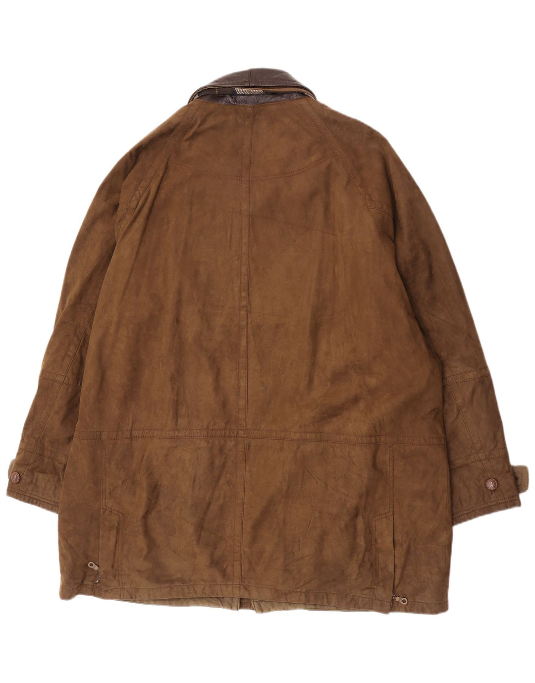 B.S.M Overfrakke til mænd UK 42 XL Khaki Polyamid