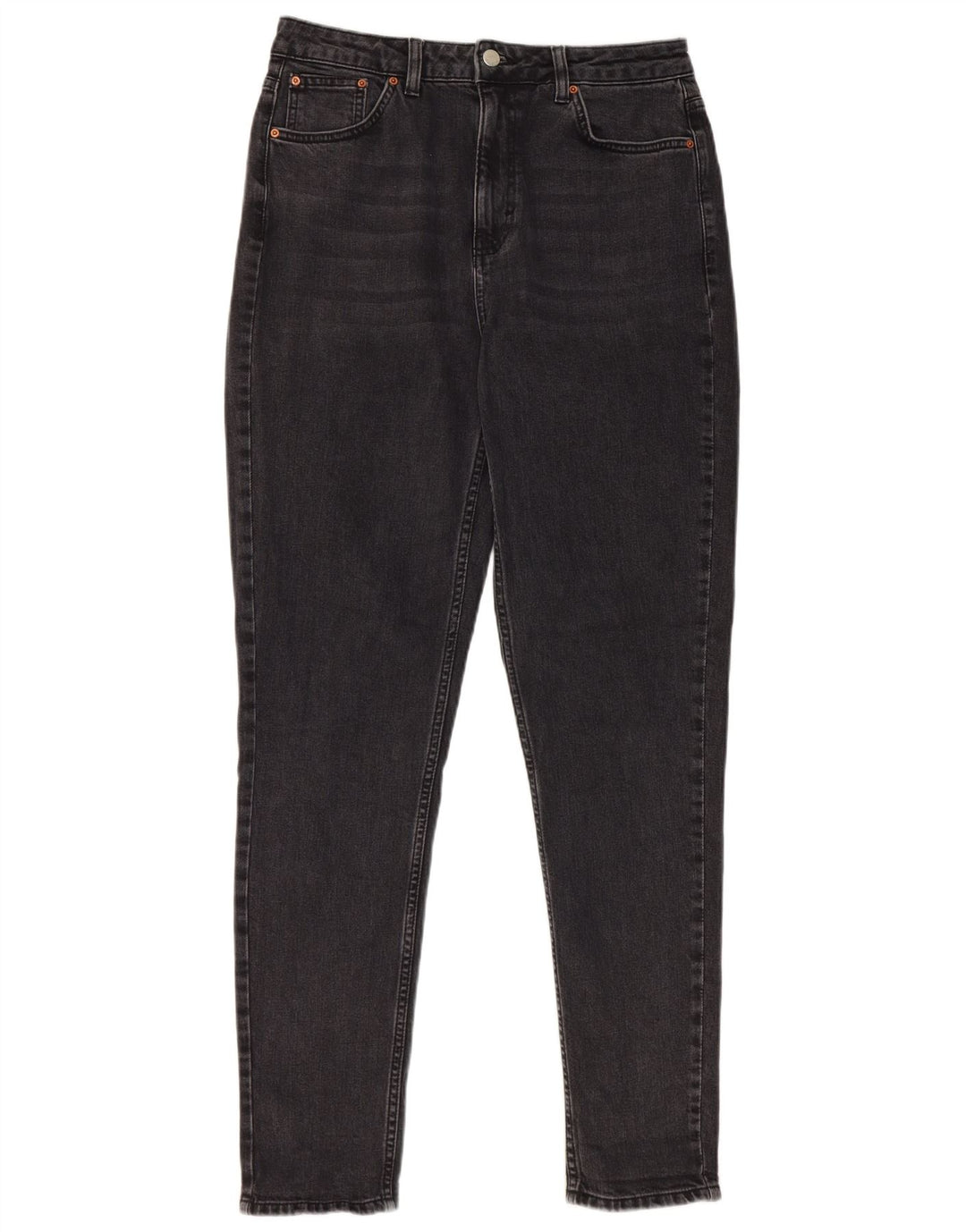 Topshop Dame Slim Jeans W32 L31 Sort Bomuld