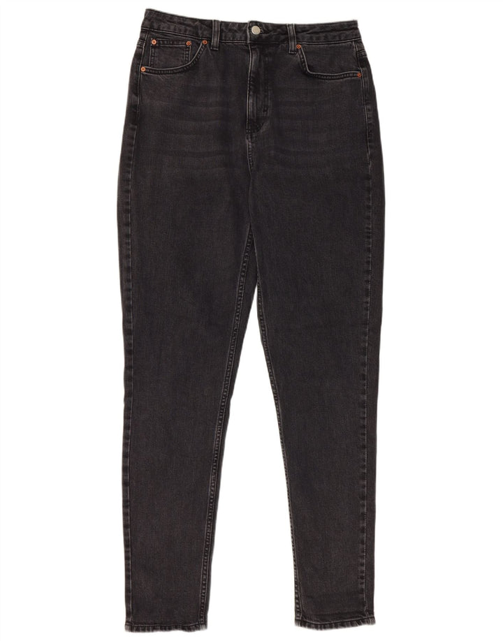 Topshop Dame Slim Jeans W32 L31 Sort Bomuld
