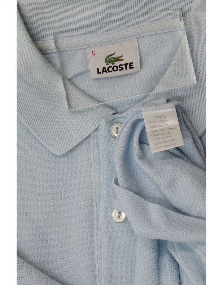Lacoste Herre poloskjorte str. 5 Large Blå Bomuld