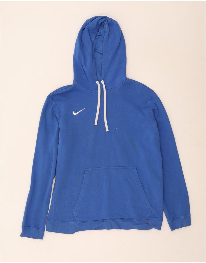 Nike hættetrøje til mænd, stor blå bomuld