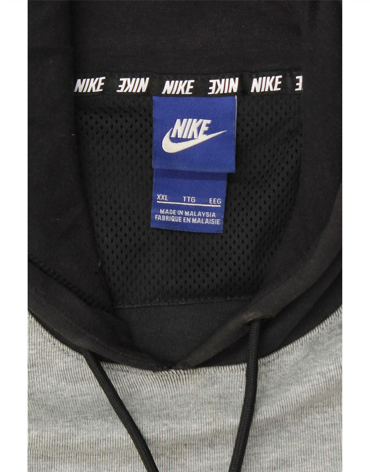 Nike Herre hættetrøje Jumper 2XL Grå Colourblock