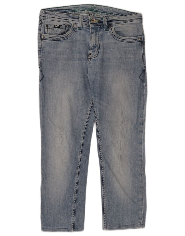 Gas koniske jeans til kvinder W29 L24 blå bomuld