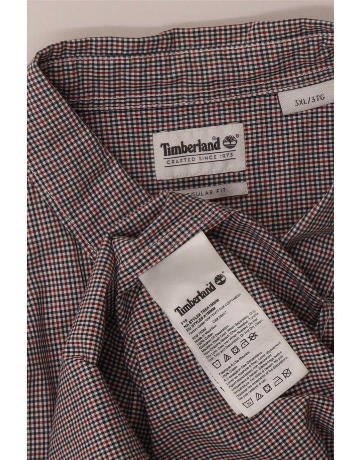 Timberland Herre Regular Fit skjorte 3XL flerfarvet Gingham Cotton