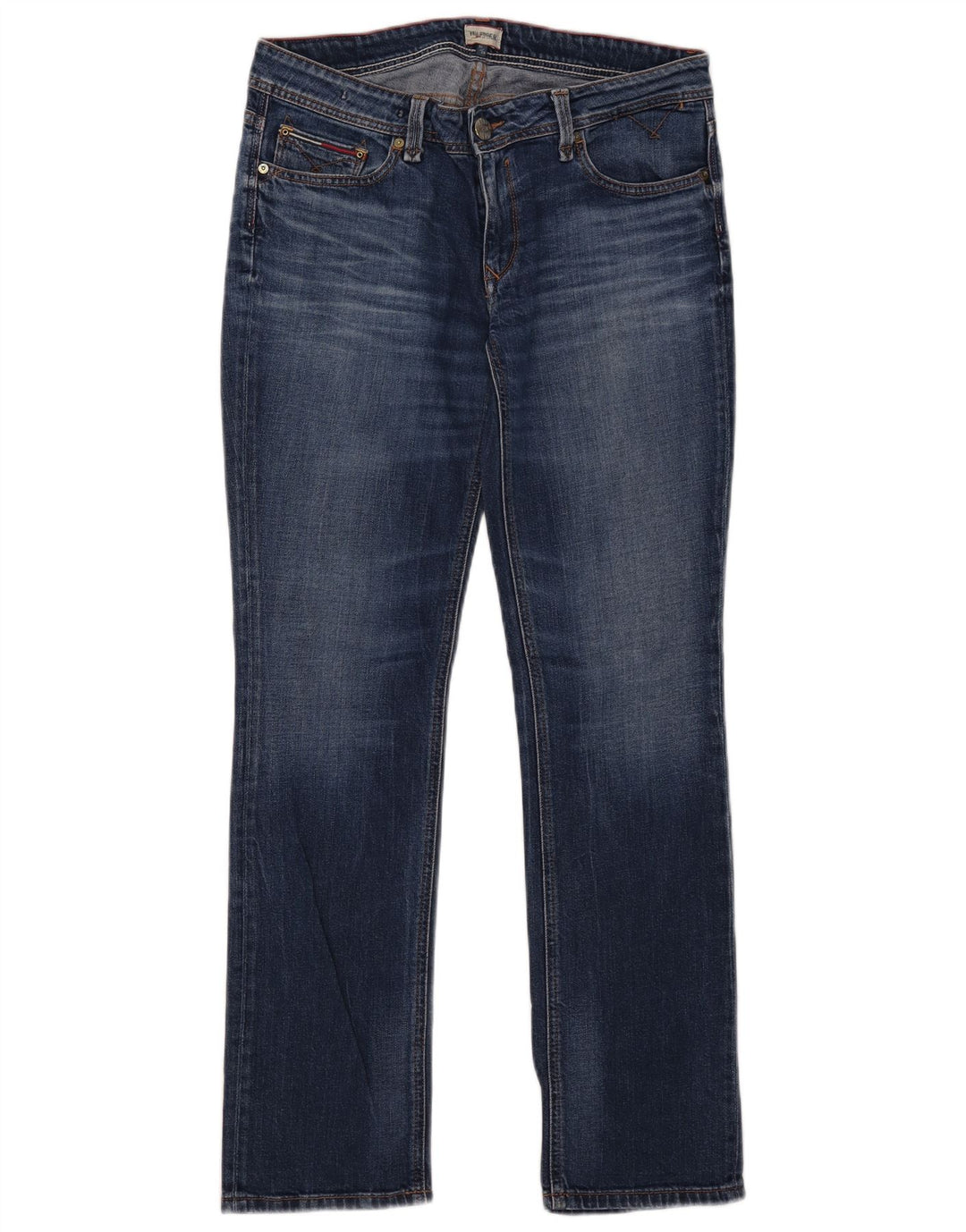 Tommy Hilfiger Dame Slim Jeans W31 L32 Blå Bomuld