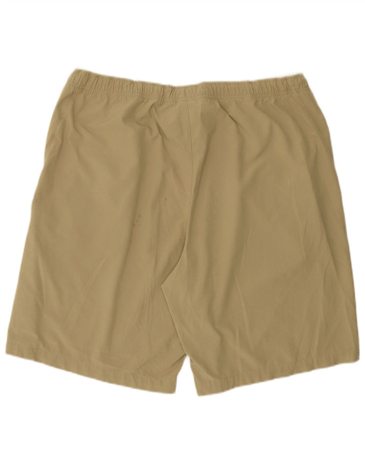 NIKE Mens Sport Shorts 2XL  Beige Polyester