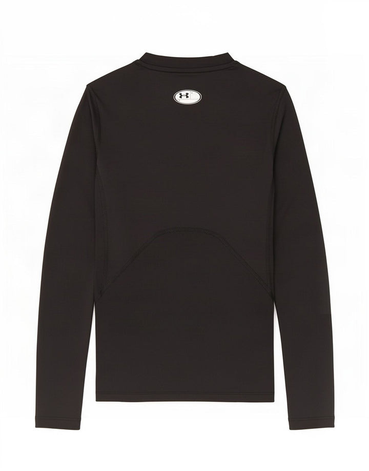 Under Armour Herre Heat Gear Top Langærmet Lille Sort