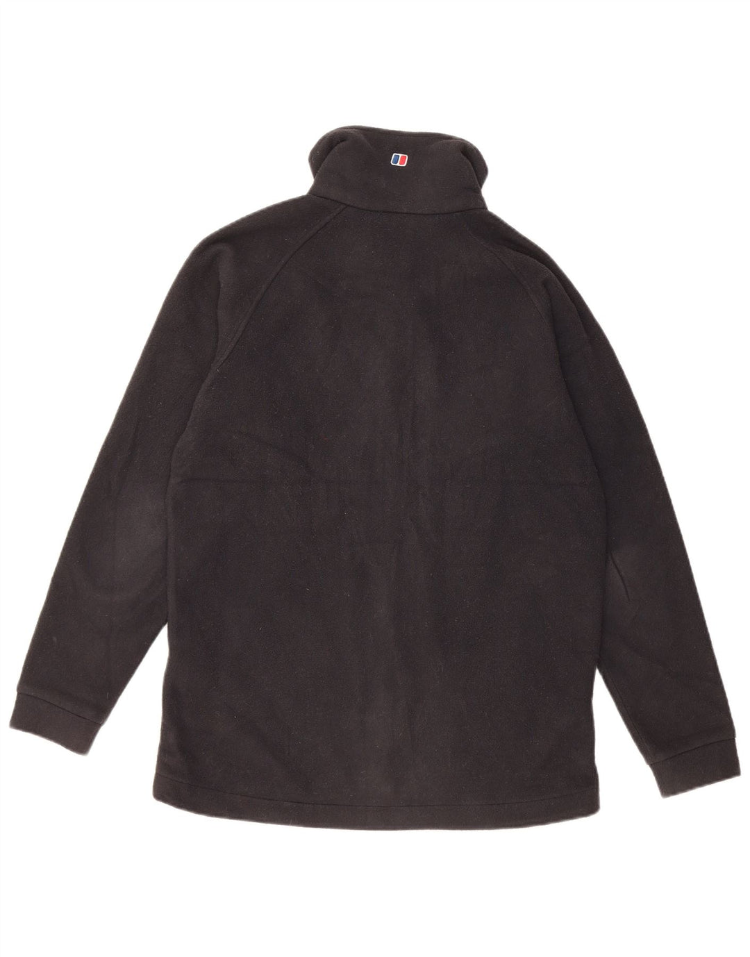 BERGHAUS Dame Oversized Fleecejakke UK 8 Small Black Polyester