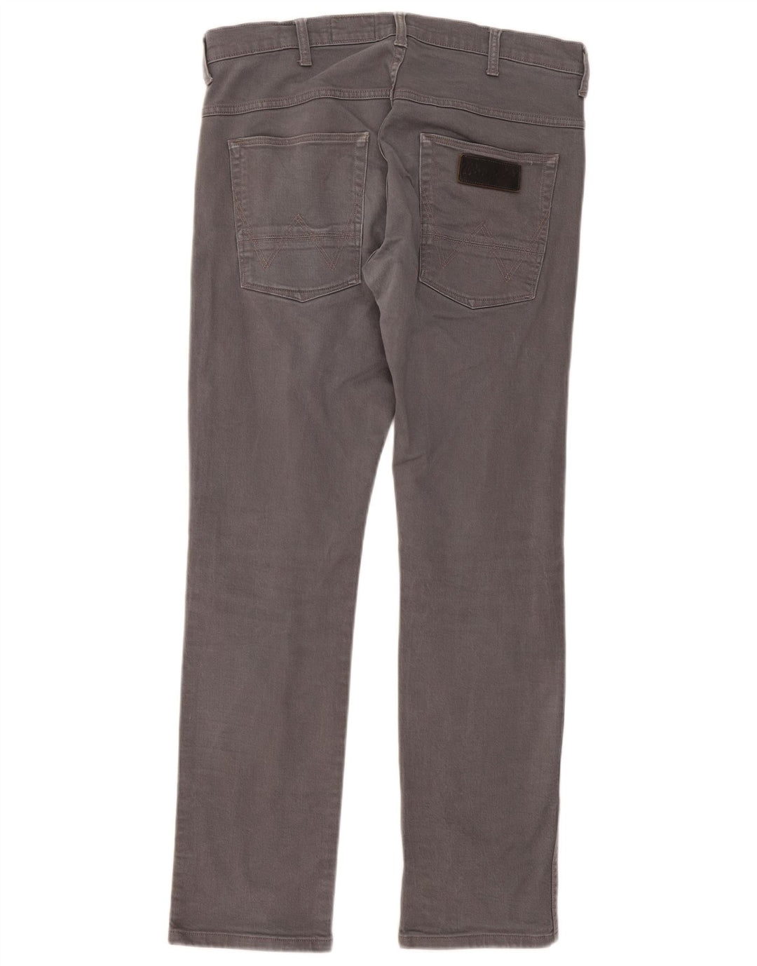 Wrangler Herre Spencer Slim Straight Jeans W32 L32 Grå Bomuld