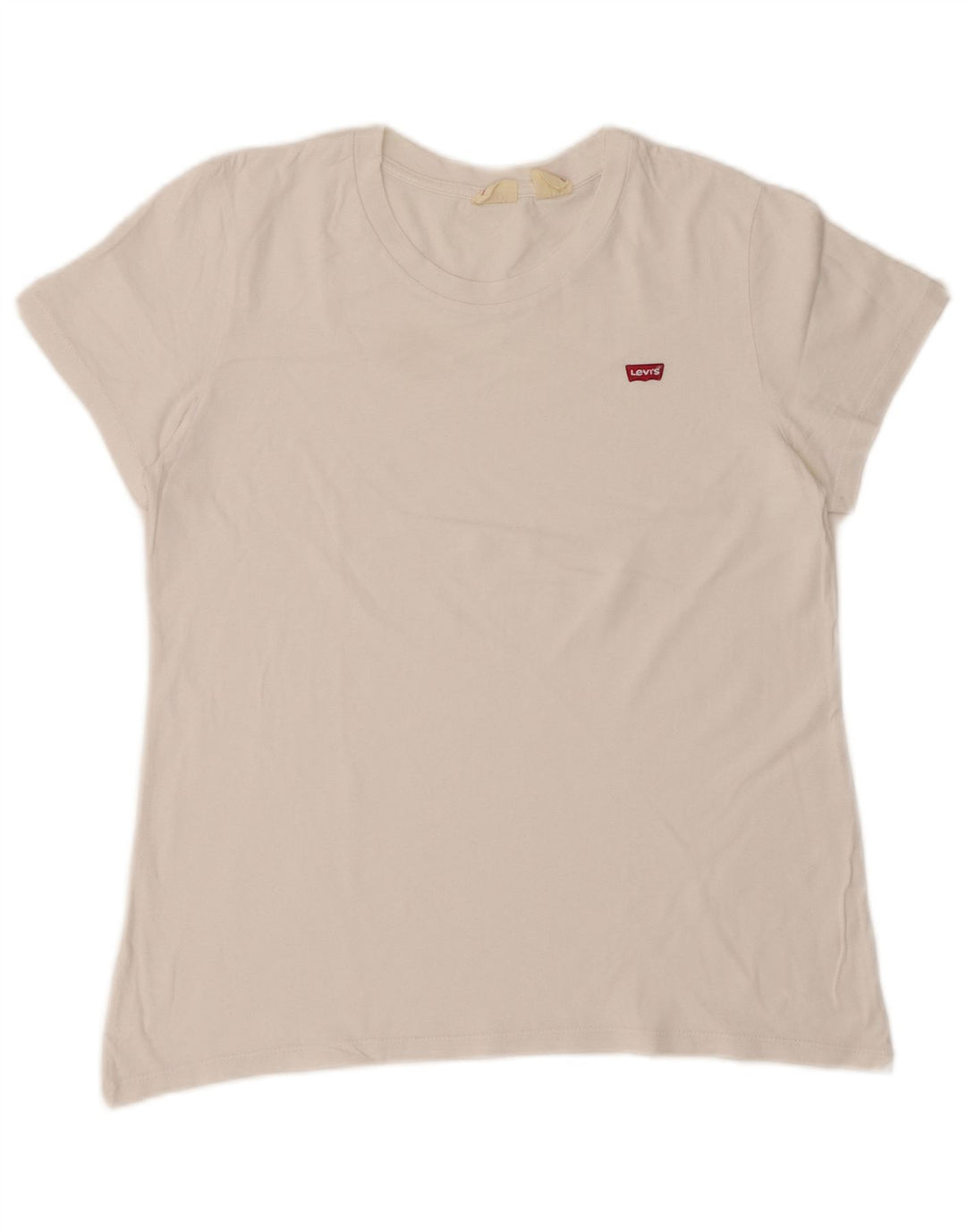 LEVI'S T-shirt top til kvinder UK 14 Medium White