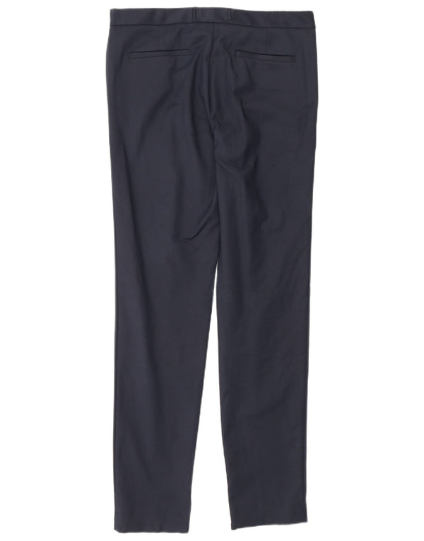Massimo Dutti Dame Slim Chino Bukser EU 38 Small W28 L31 Navy Blue