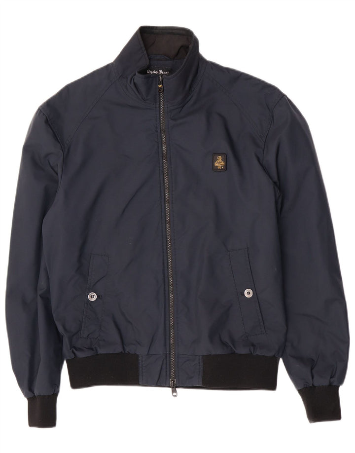 Refrigiwear Herre Bomber Jacket UK 40 Large Navy Blue Polyamide