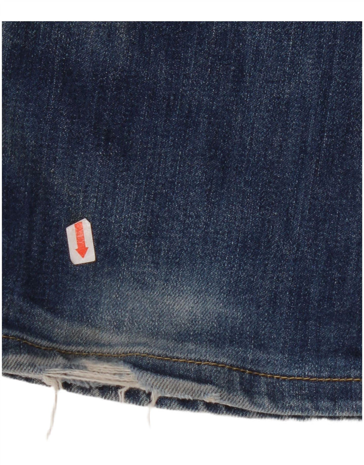 LEE Herre Brooklyn Straight Jeans W36 L36 Blå Bomuld