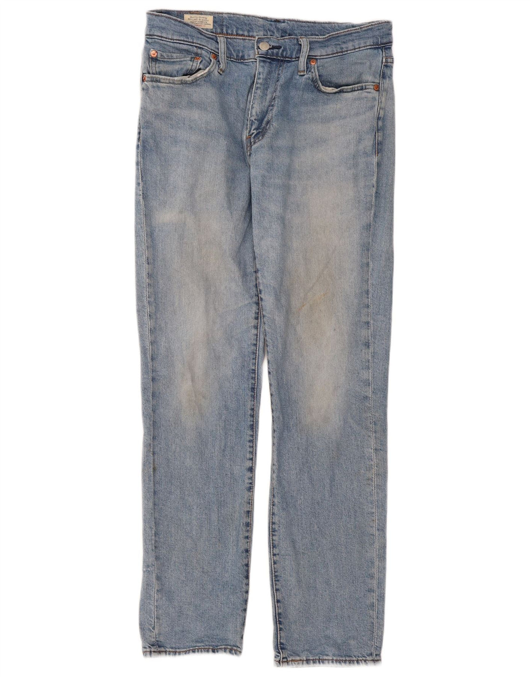 Levi's Herre 541 Straight Jeans W30 L32 Blå Bomuld