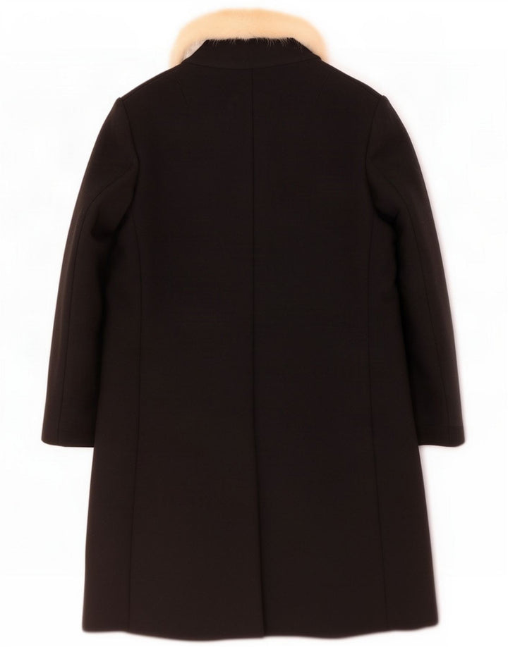 Vintage Dame Overfrakke UK 14 Large Black