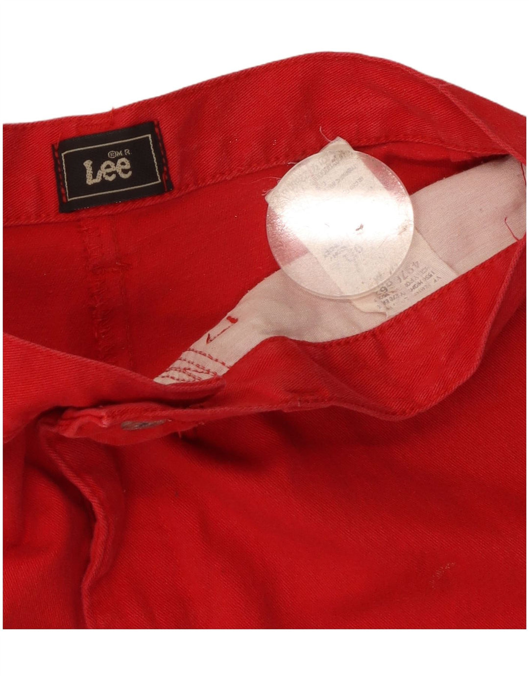 LEE Casual Shorts til kvinder Medium W30 Rød Bomuld