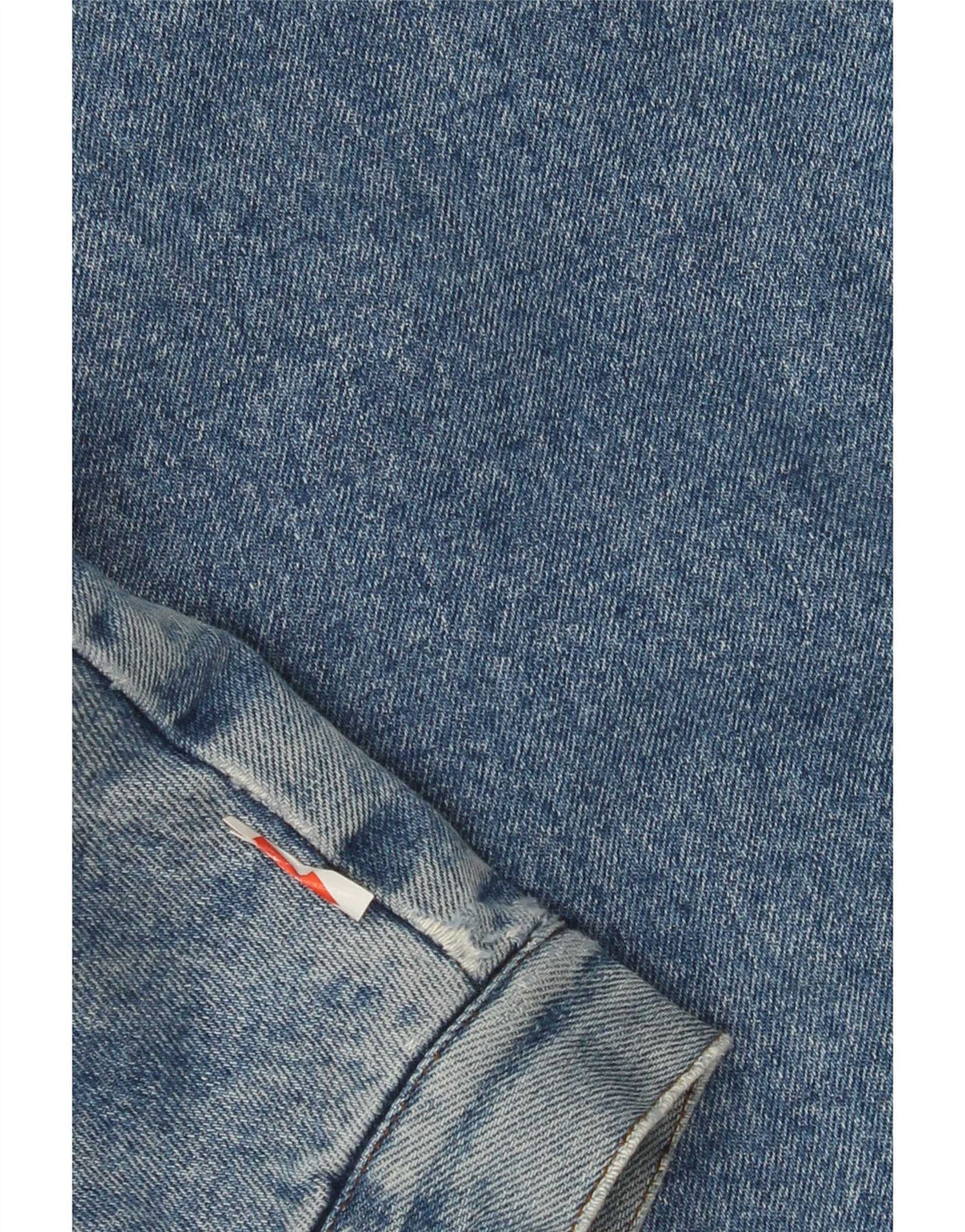 Vintage Herre Denim Sherpa Jacket UK 40 Large Blue
