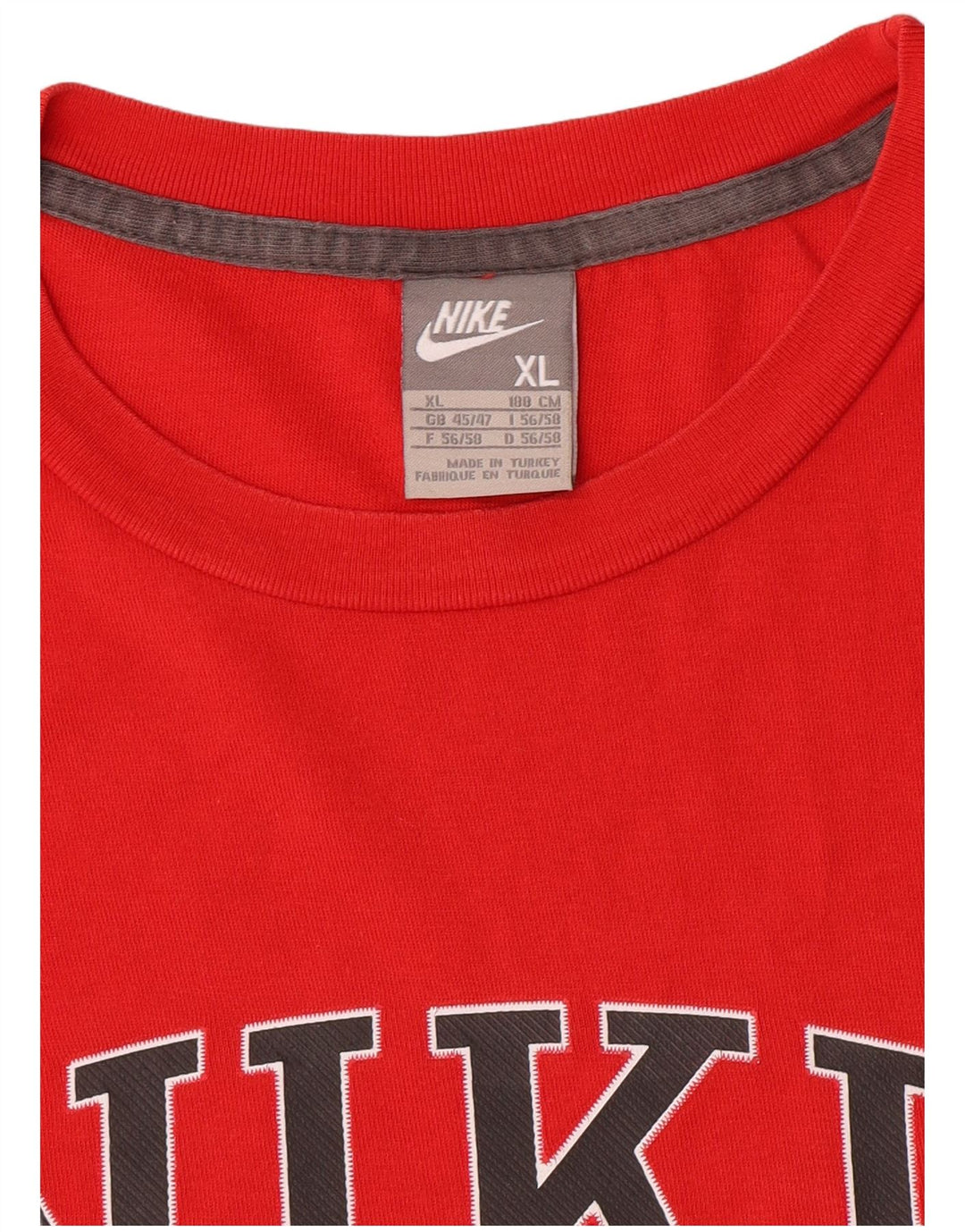 Nike grafisk T-shirt top til mænd XL Rød