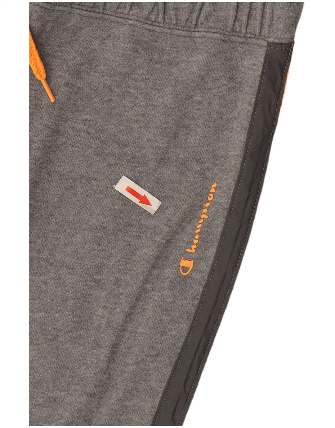 Champion Dame grafisk træningsdragt Bukser Joggers UK 10 Small Grey Bomuld