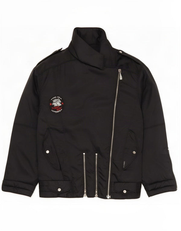 London Fog Girls Polstret Militærjakke 10-11 år Medium Sort Nylon