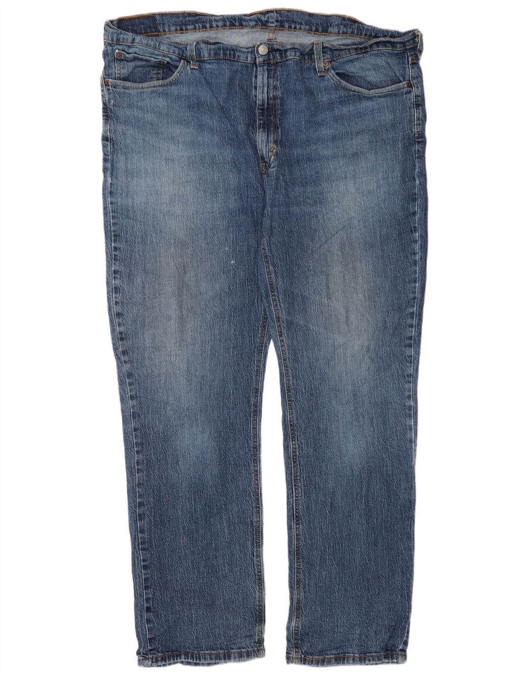 Levi's Herre 541 tilspidsede jeans W44 L32 blå bomuld