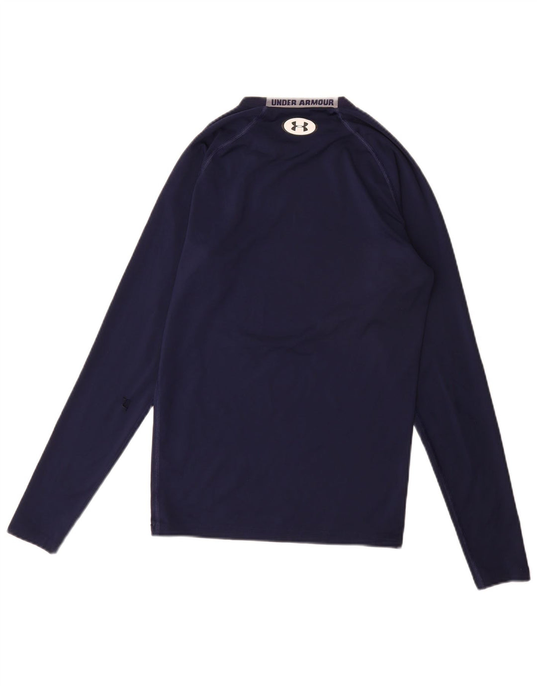 Under Armour Herre Heat Gear Top Langærmet Large Navy Blue